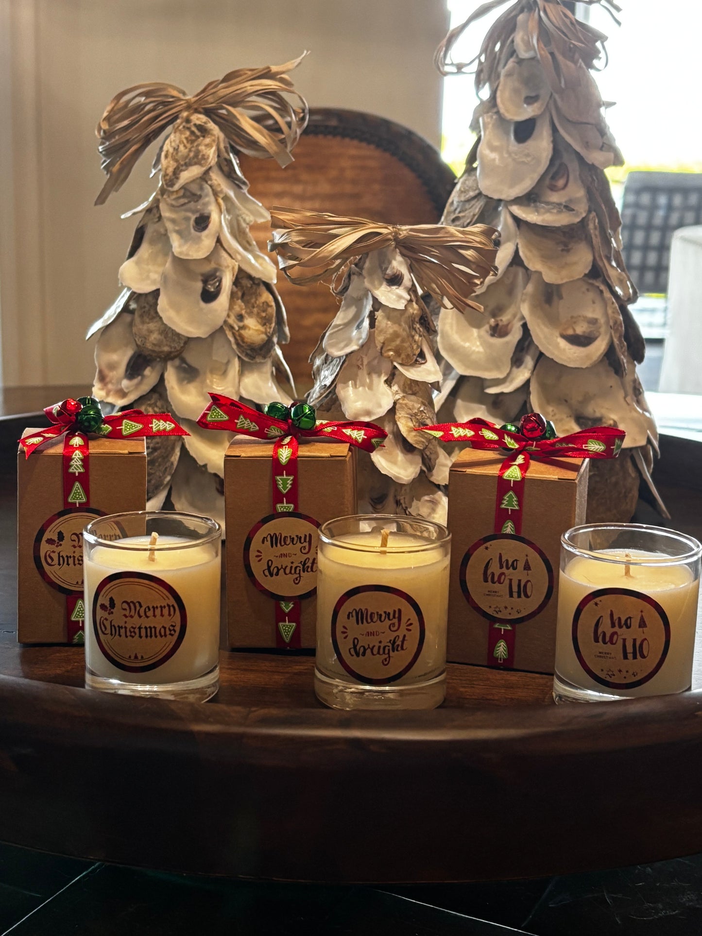 *Limited Edition* Set of 3 Christmas Votives